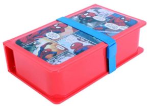 Marvel Spiderman Plastic Lunch Box Set