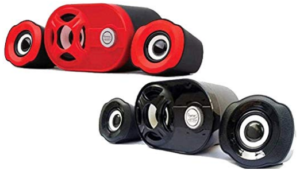 QUANTUM QHM 6200 USB 2.1 Mini Speaker Assorted Color (Black or red)