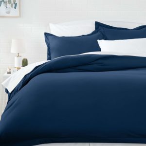 Amazon- Buy AmazonBasics Microfiber Duvet Cover Set