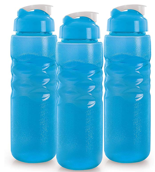 Amazon - Buy Cello Frost PET Bottle Set, 1.25 Litres, Set of 3, Blue at ...