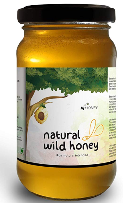 Hi Honey Raw Organic Wild Honey by Saurashtra Honey Bee Farm