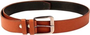 Men Brown Artificial Leather Belt