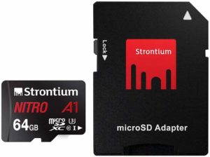 Strontium Nitro A1 64GB Micro SDXC Memory Card