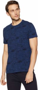 US Polo Men's Solid Regular Fit T-Shirt