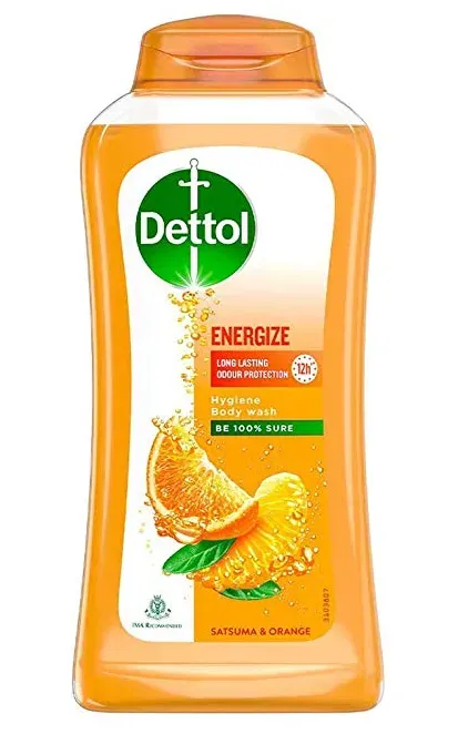 Dettol Body Wash and shower Gel, Energize - 250ml