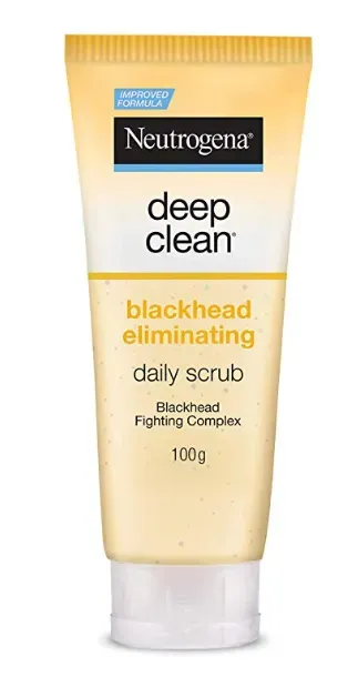 Neutrogena Deep Clean Blackhead Eliminating Daily Scrub, 100g