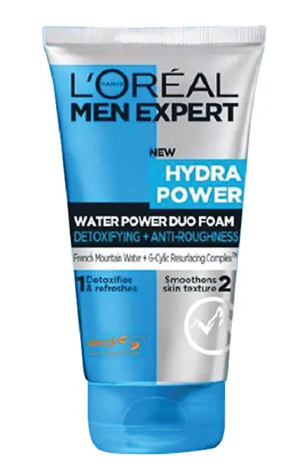 L'Oreal Paris Men Expert Hydra Power Duo Foam Cleanser, 100ml