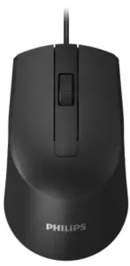 Philips SPK7104 Wired Optical Mouse  (USB 2.0, Black)