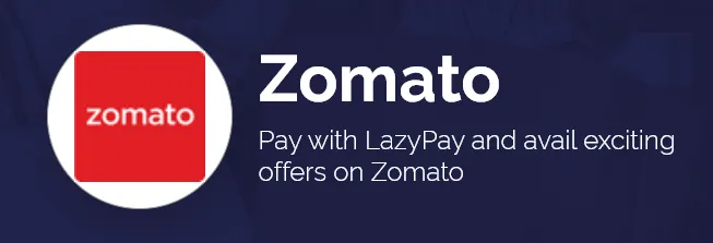 zomato lazypay