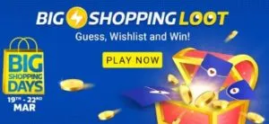 Flipkart Big shopping loot