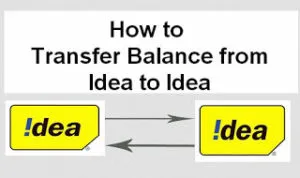 Idea balance transfer