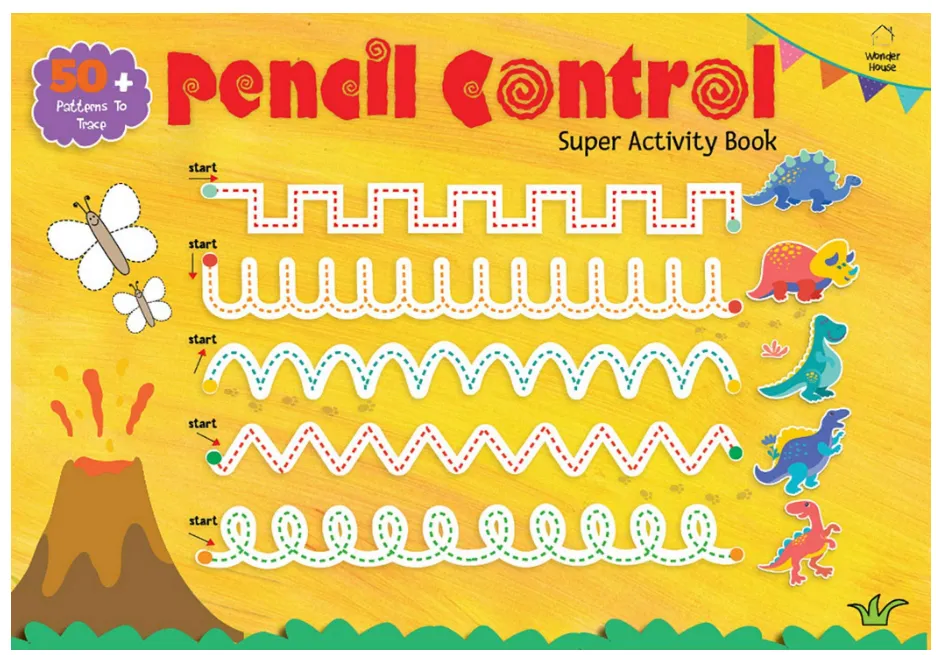 Pencil Control Super Activity Book Paperback