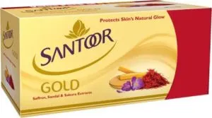 Santoor Gold Bar 6 x 125 g Rs 198 flipkart dealnloot