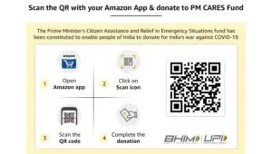 Donate Rs 1 or more Amazon Will contribute Rs 10