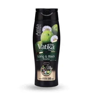 Vatika Long Black Shampoo Power of 7 Rs 123 amazon dealnloot