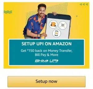 Setup Amazon Pay UPI