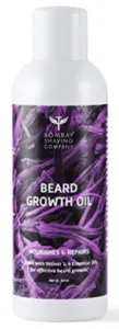 Bombay Shaving Company Beard Growth Oil For Men infused with Vetiver and 4 Essential oils for Effective Beard Growth (3 month pack), 90 ml