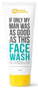 Happily Unmarried Face Wash - Dry to Normal Skin 100ml Face Wash