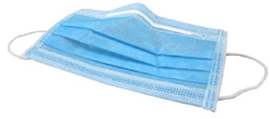 Salus Disposable Surgical Face Mask, Blue - 100 Pieces