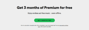 Get 3 months of Premium for free