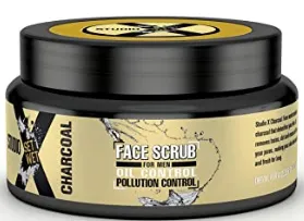 Set Wet Studio X Charcoal Face Scrub For Men, 100 ml