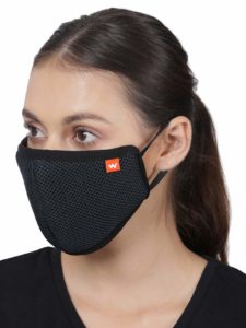 Wildcraft HypaShield reusable outdoor protection mask W95 (Pack of 5) at Rs 168