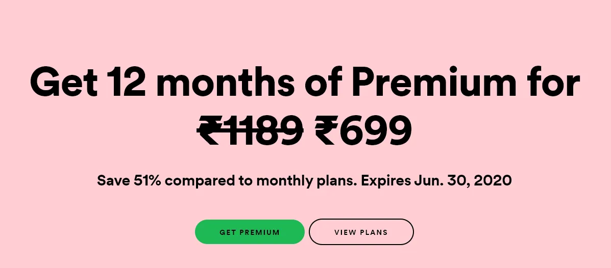 spotify 12 months