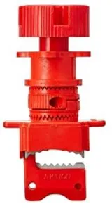 Aktion Safety Universal Valve Lockout Device Red (Pack of 1)