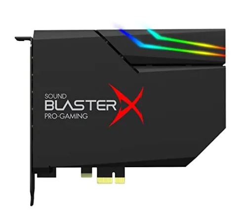 Creative 70SB174000000 Sound BlasterX AE-5 Hi-Resolution PCIe Gaming Sound Card