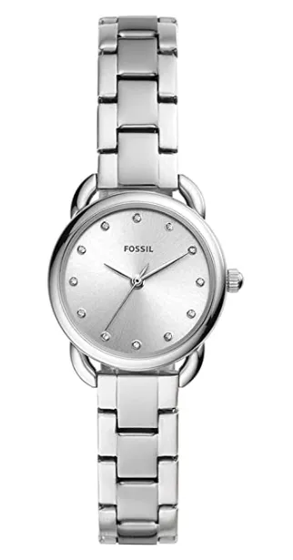 Fossil Tailor Mini Analog Silver Dial Women's Watch-ES4496