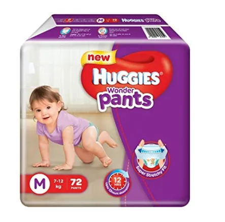 Huggies Wonder Pants Medium Size Diapers (72 Count)