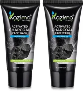 KAZIMA Activated CHARCOAL Face Wash 100 ML Rs 118 flipkart dealnloot