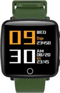 Lenovo Carme Smartwatch Green Strap Regular Rs 2499 flipkart dealnloot