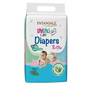 Patanjali Shishu Care Small Size Baby Diaper Rs 180 amazon dealnloot