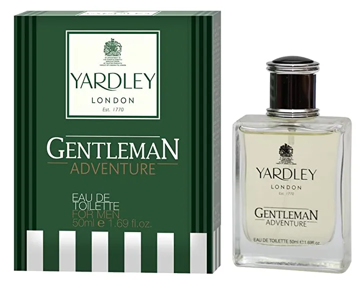 Yardley London Adventure Perfume for Men (Eau de Toilette - EDT), 50ml