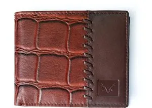 AL FASCINO Men s Leather Wallet Saddle Rs 539 amazon dealnloot