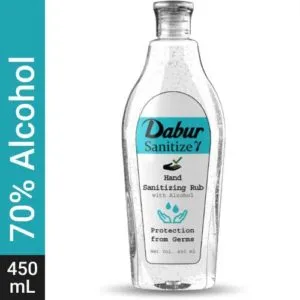 Dabur Hand Sanitizing Rub Hand Sanitizer Bottle Rs 168 flipkart dealnloot