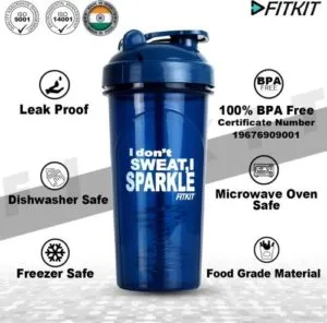 Fitkit FKSB07 Classic 700 ml Shaker Pack Rs 169 flipkart dealnloot