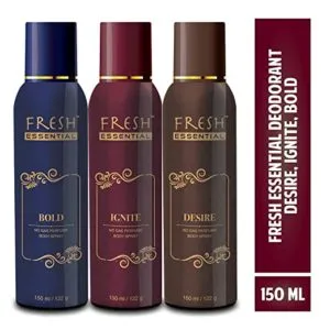 Fresh Essential No Gas Perfume Body Spray Rs 249 amazon dealnloot