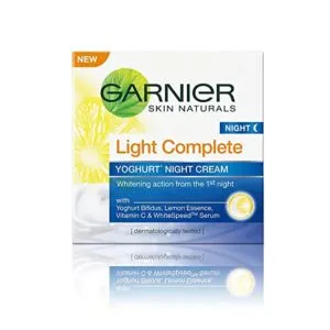 Garnier Skin Naturals Light Complete Night Cream Rs 93 amazon dealnloot