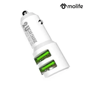 Molife Delta Dual USB Port 3 6 Rs 204 amazon dealnloot