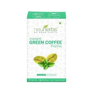 Neuherbs Instant Green Coffee Premix for Weight Rs 86 amazon dealnloot