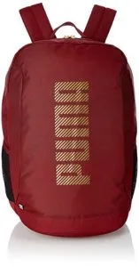 PUMA 32 Ltrs Pomegranate Gold Laptop Backpack Rs 699 amazon dealnloot