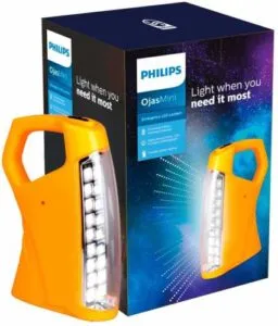 Philips OjasMini Rechargeable LED Lantern Emergency Light Rs 739 flipkart dealnloot