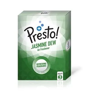 Amazon Brand Presto Air Freshener Pocket Jasmine Rs 54 amazon dealnloot