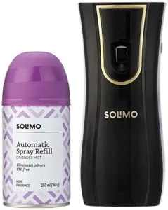 Amazon Brand Solimo Automatic Air Freshener Kit Rs 237 amazon dealnloot