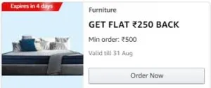 Amazon Furniture offer