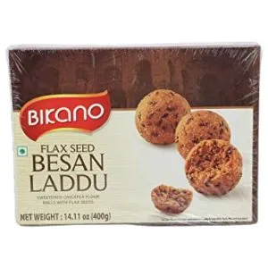 BIKANO Flax Seed Besan Laddu 400 Rs 146 amazon dealnloot