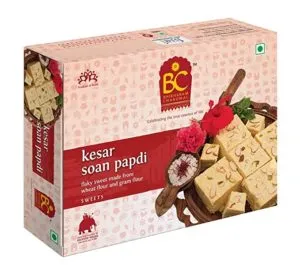 Bhikharam Chandmal Kesar Soan Papdi 200g Pack Rs 109 amazon dealnloot