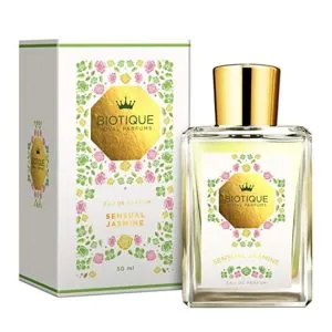 Biotique Sensual Jasmine Perfume Eau De Parfum Rs 350 amazon dealnloot